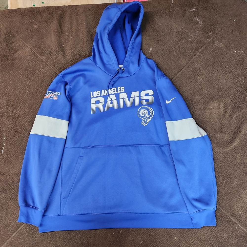 Nike Blue Los Angeles Rams Hoodie